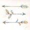 Arrowhead Trio II Poster Print by Cynthia Coulter - Item # VARPDXRB11338CC